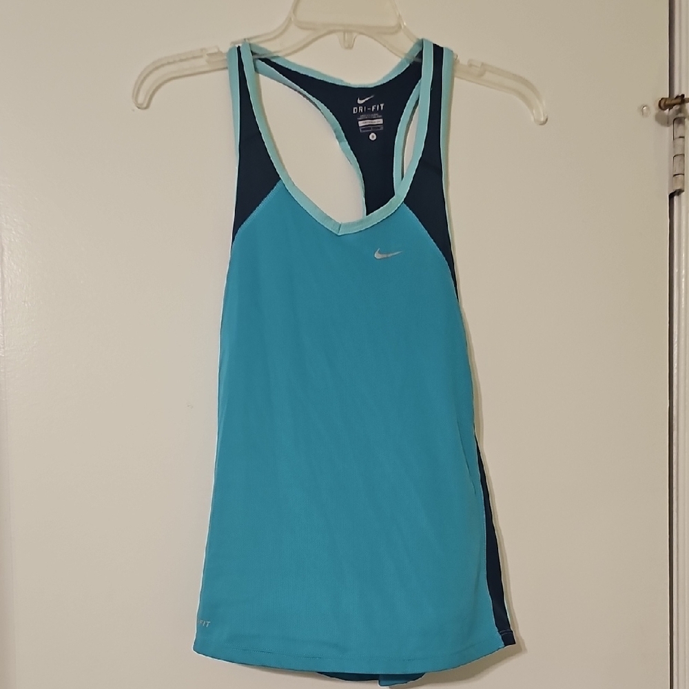 Nike Women's Blue Tank Top